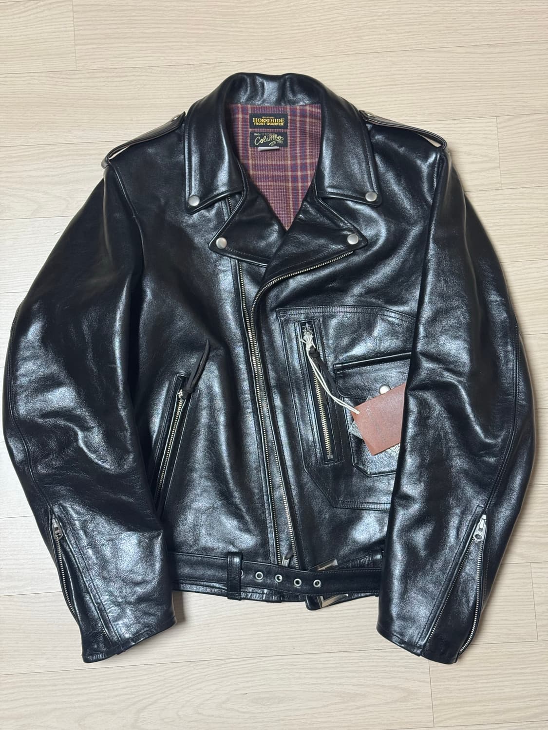 콜림보 핸더슨 디포켓 더블라이더 가죽자켓 38 상품이미지1