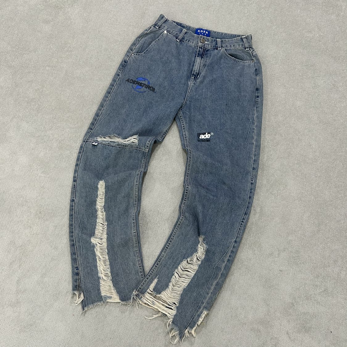 아더에러 데님 메스 커팅진 청바지 31 상품이미지1