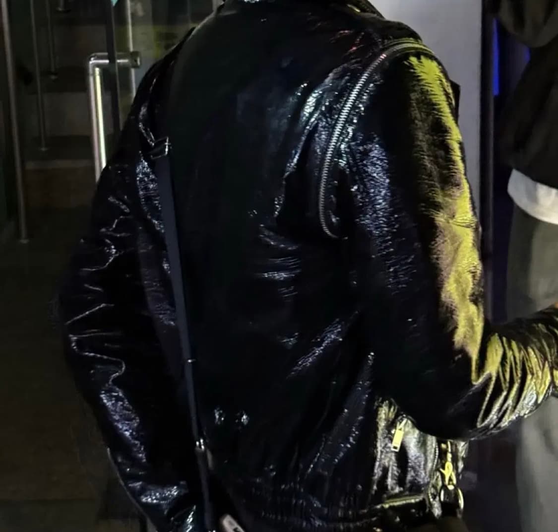 생로랑 15fw 레더자켓 상품이미지4