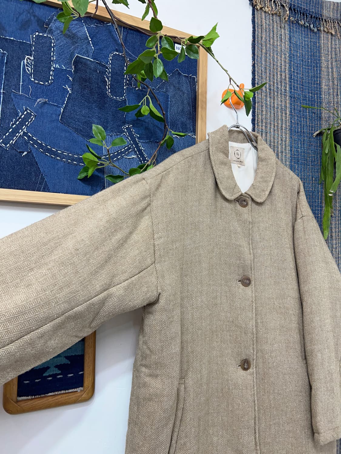 👧🏻SAMANSA MOS2  Herringbone Cocoon 상품이미지4