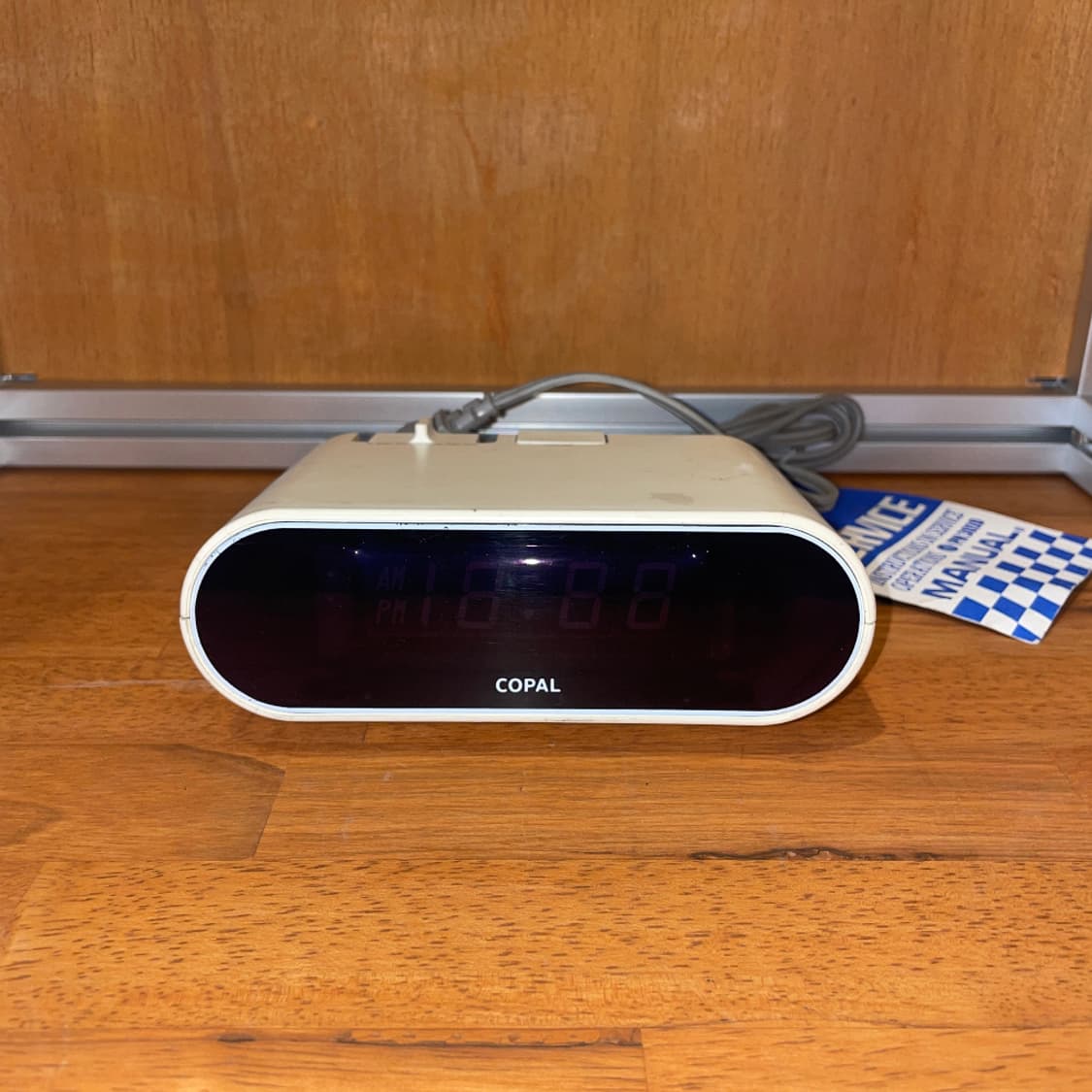 Copal LF-716 Digital Alarm Clock (Cream) 상품이미지1