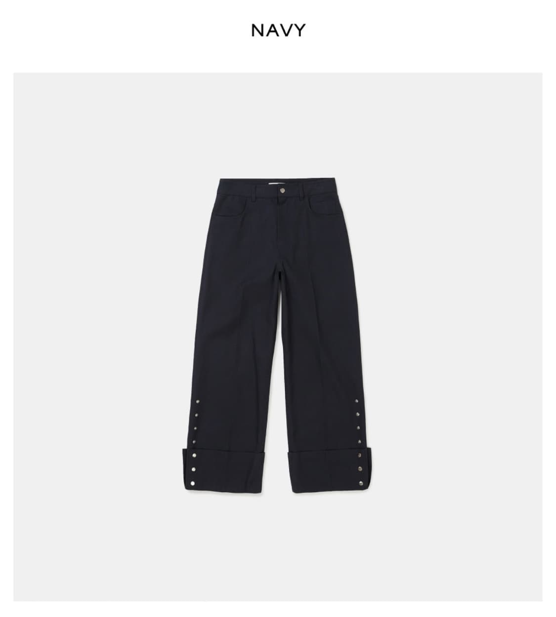 엘씨디씨 티엠 Side Snap Wide Trousers (Nany) 상품이미지4