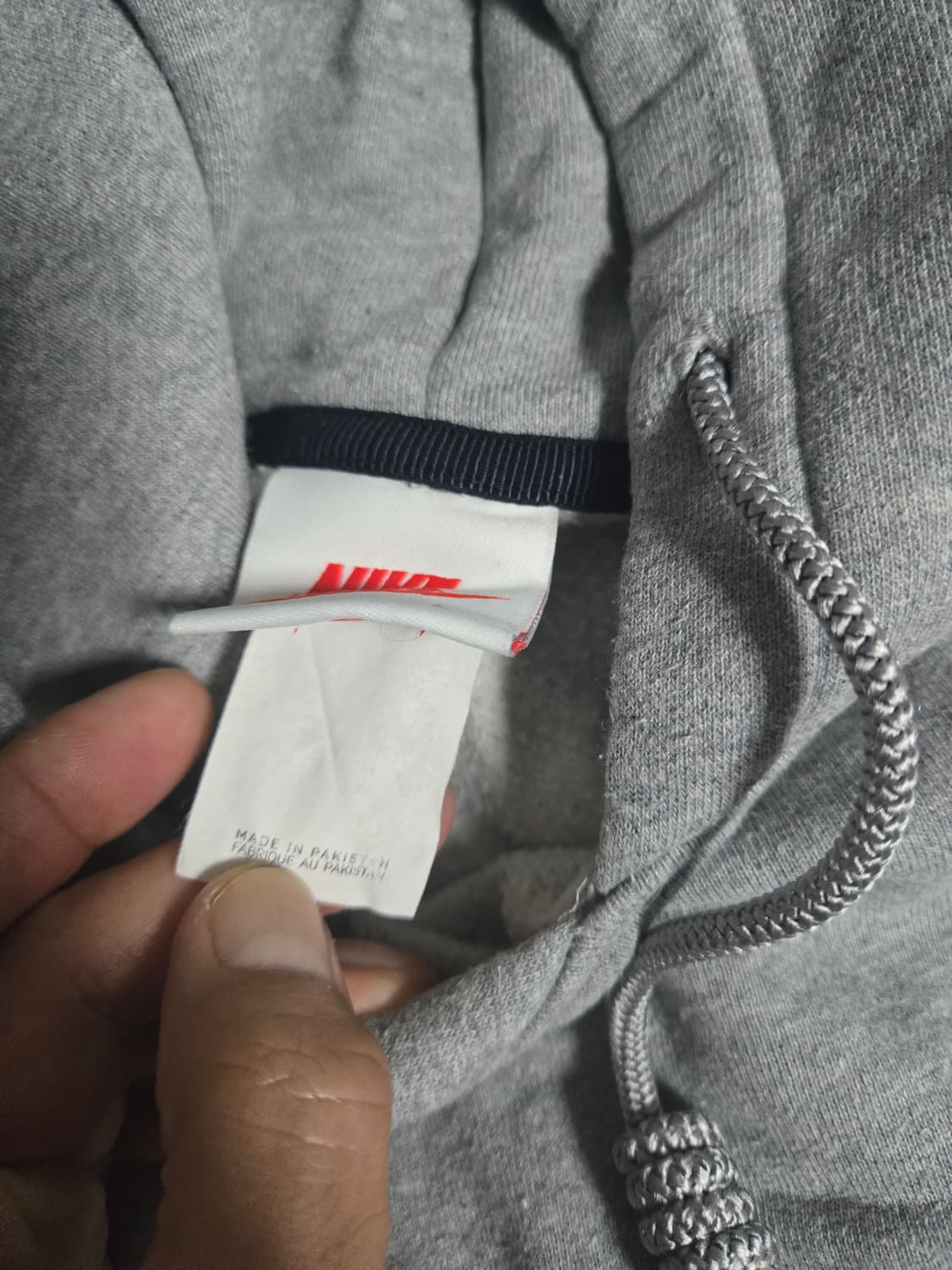 나이키 x 스투시 NRG RA 풀오버 헤더그레이 셋업 상품이미지4