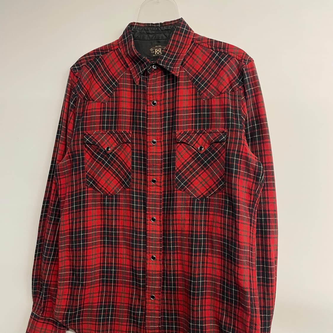 더블알엘 플래드 트윌 웨스턴 셔츠 상품이미지3