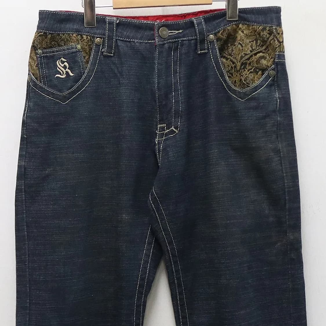 Kanji 오리엔탈 패치 와이드 팬츠 64442 상품이미지3