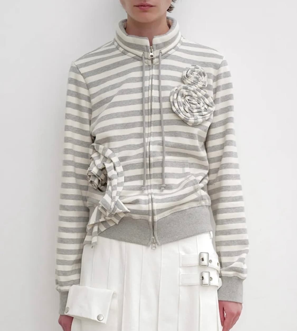 오픈와이와이 openyy 아플리케 집업 APPLIQUE ZIPUP 상품이미지1