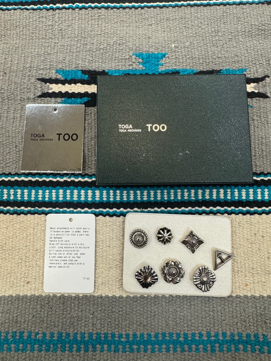 [OS] 토가 아카이브 메탈리 핀 세트 상품이미지6