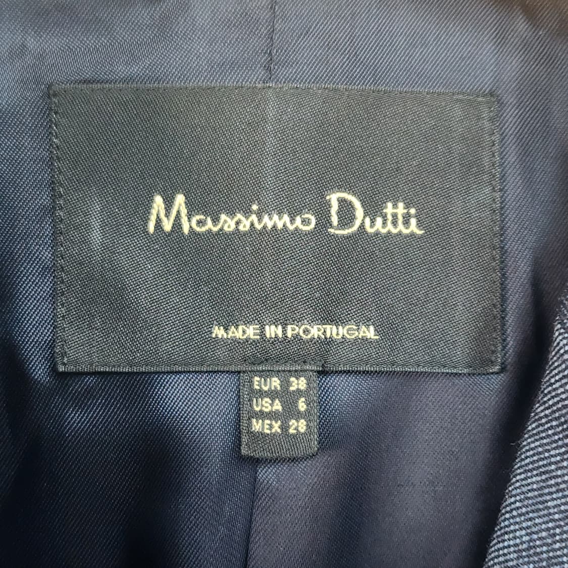 마시모두띠 더블 버튼 네이비 블레이저 상품이미지3