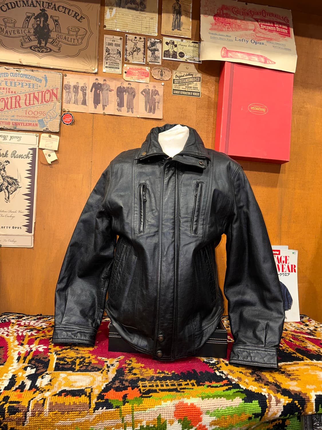 ( M-L ) 가죽자켓 레더자켓 바이커자켓 양가죽자켓 라이더자켓 상품이미지1