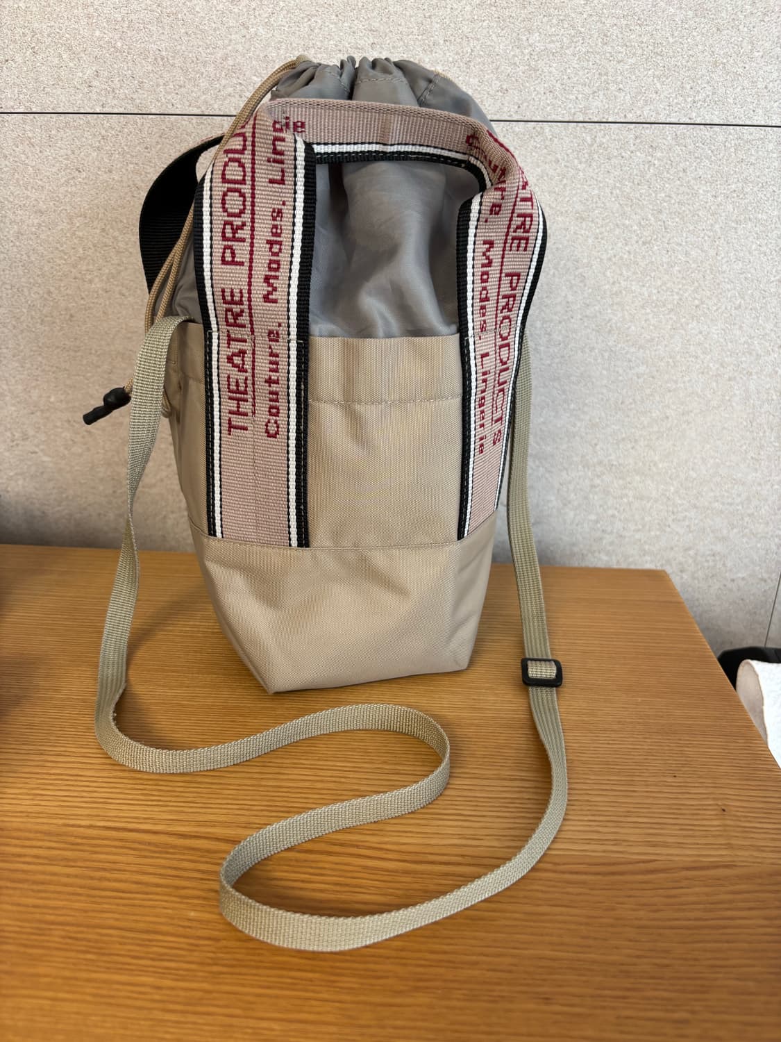 일본 THEATRE PRODUCTS 드로우스트링 크로스백 상품이미지2