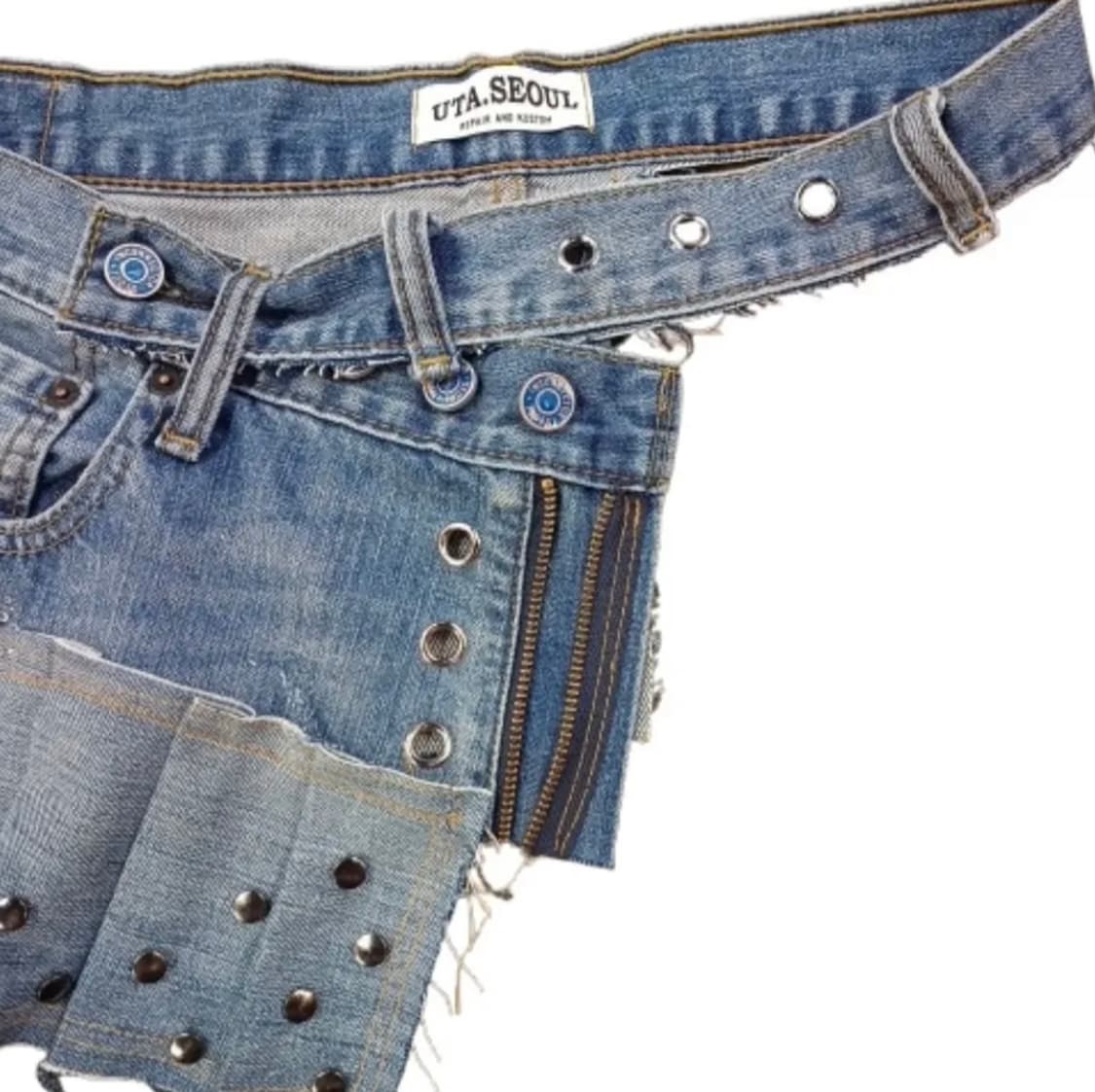 Wing Point Layered Skirt belt 상품이미지3