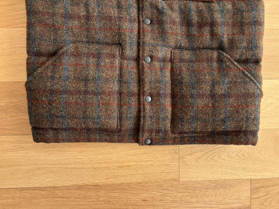 해리스 트위드 베스트 조끼 L 상품이미지4