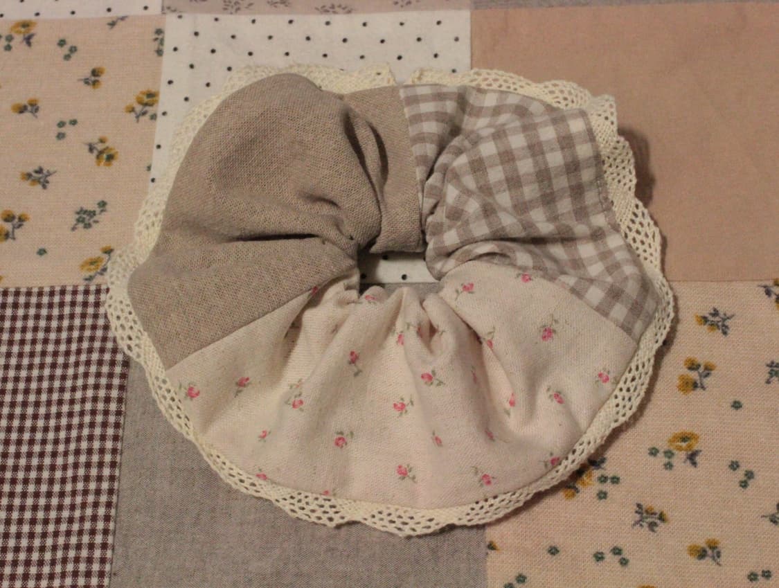 핸드메이드 레이스 스크런치 상품이미지7