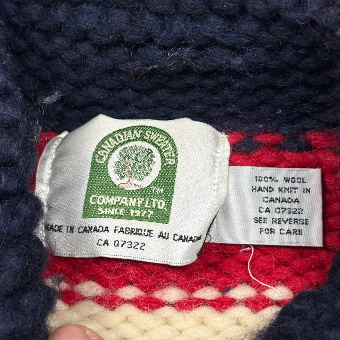 (95) 빈티지 캐나다 코위찬 가디건 상품이미지6