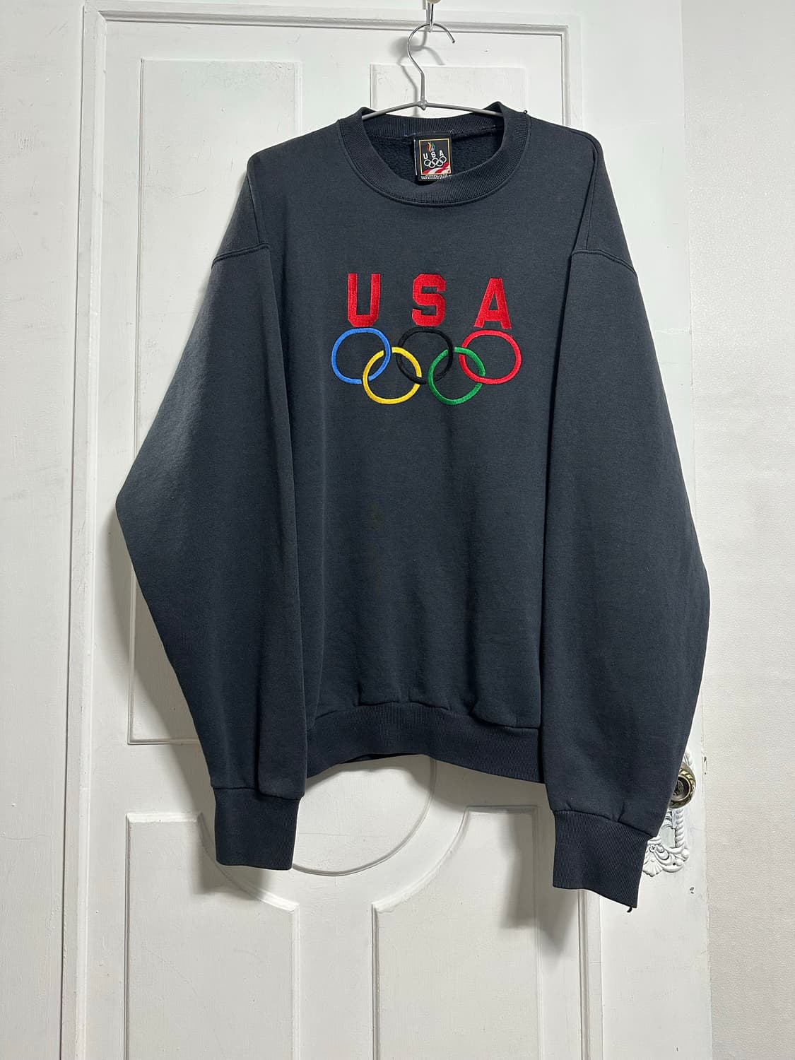 USA 올림픽 오륜기 맨투맨 상품이미지1