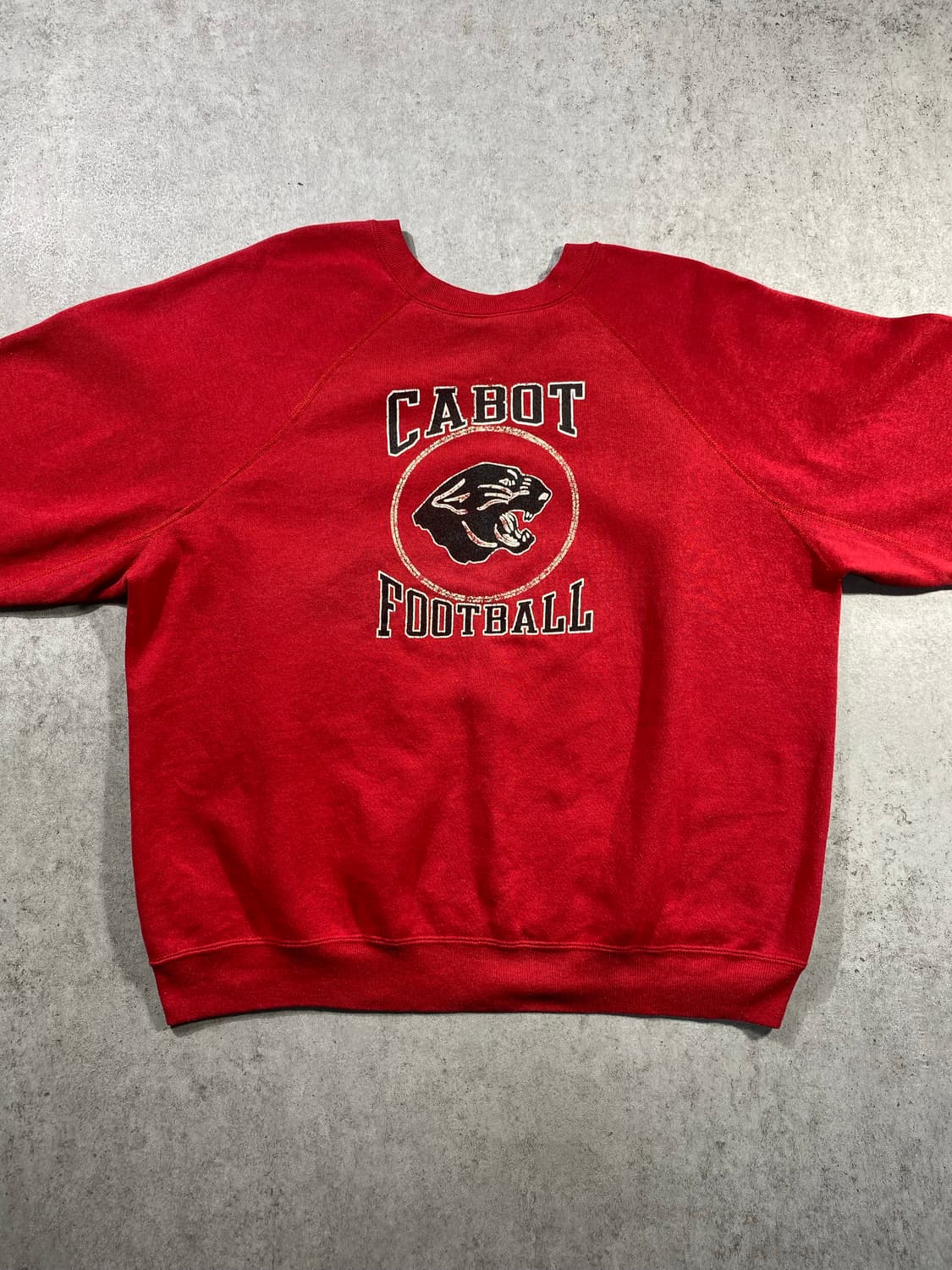 [XL] 80s 디스커스 애슬레틱 CABOT FOOT BALL 스웻셔츠 상품이미지4