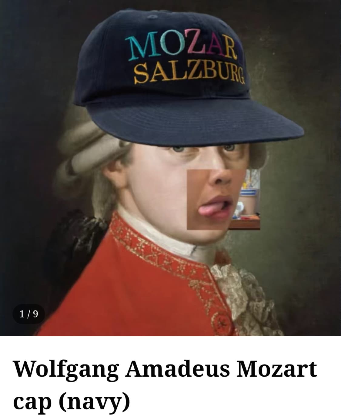 마스컴퍼니 울프강 아마데우스 모자르트 네이비 상품이미지1