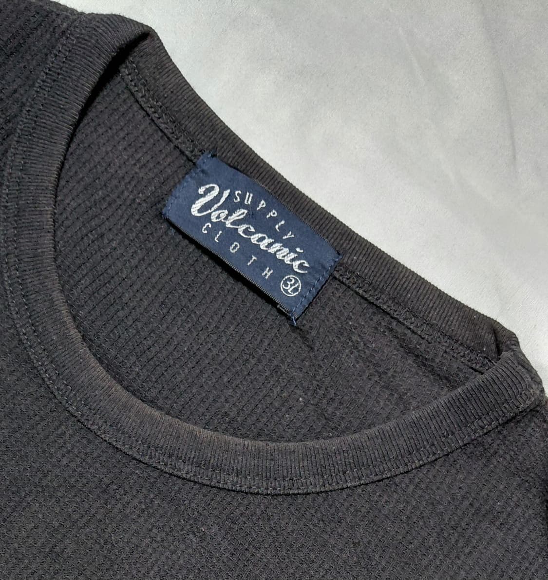 [3L] Volcanic USAF 툴레 공군기지 빈티지 와플 티셔츠 상품이미지8