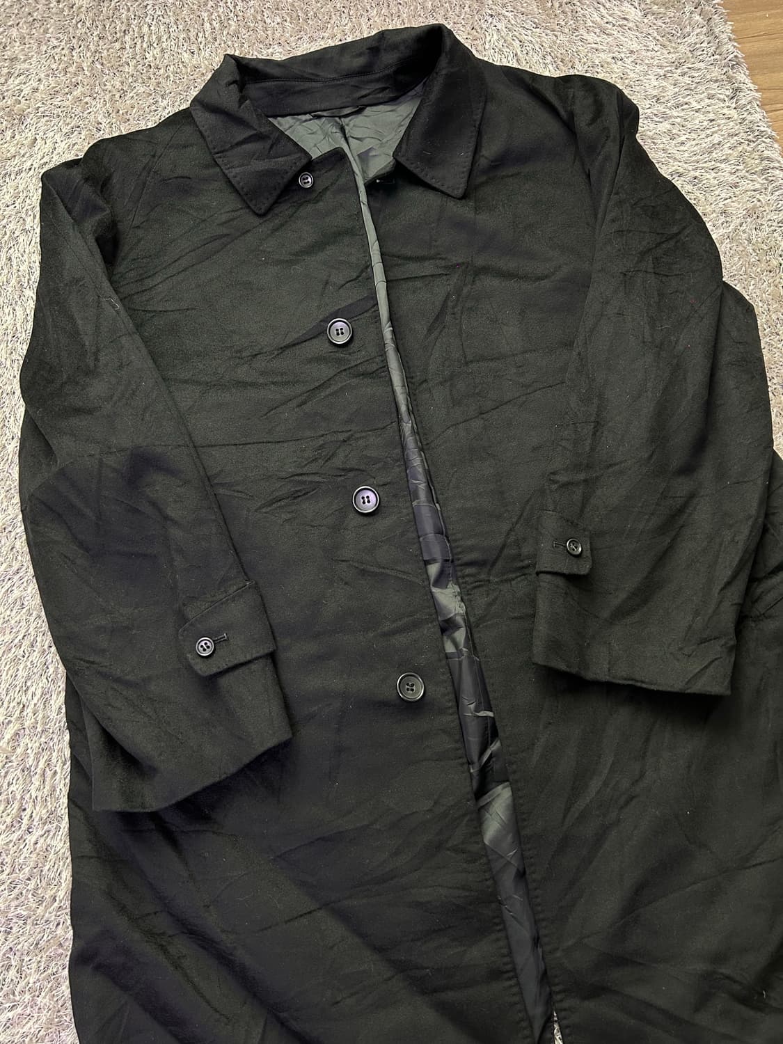 일본판 캐시미어 100프로 코트 사이즈 105~110 상품이미지2