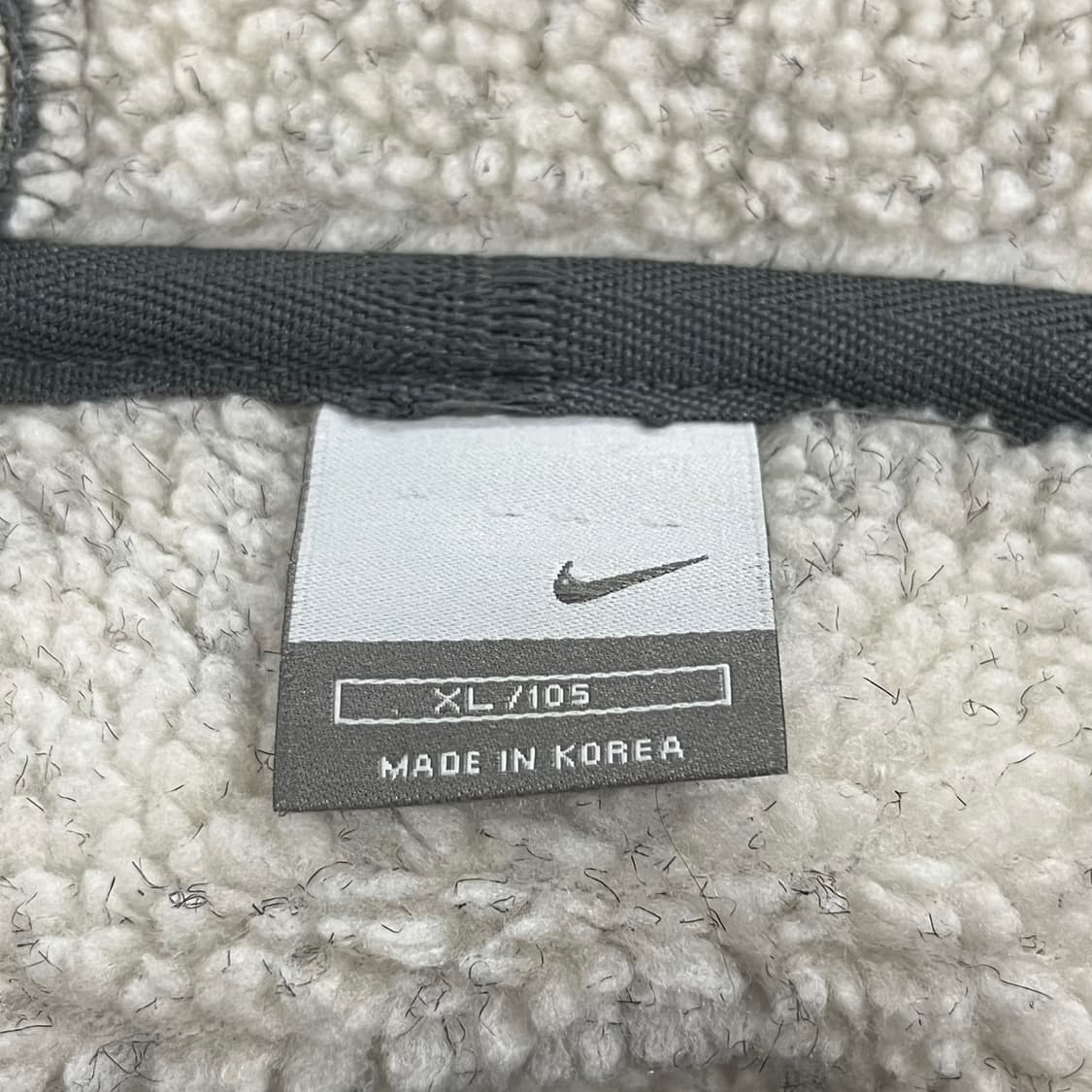 나이키 울프죠 양털 뽀글이 후드집업  상품이미지5