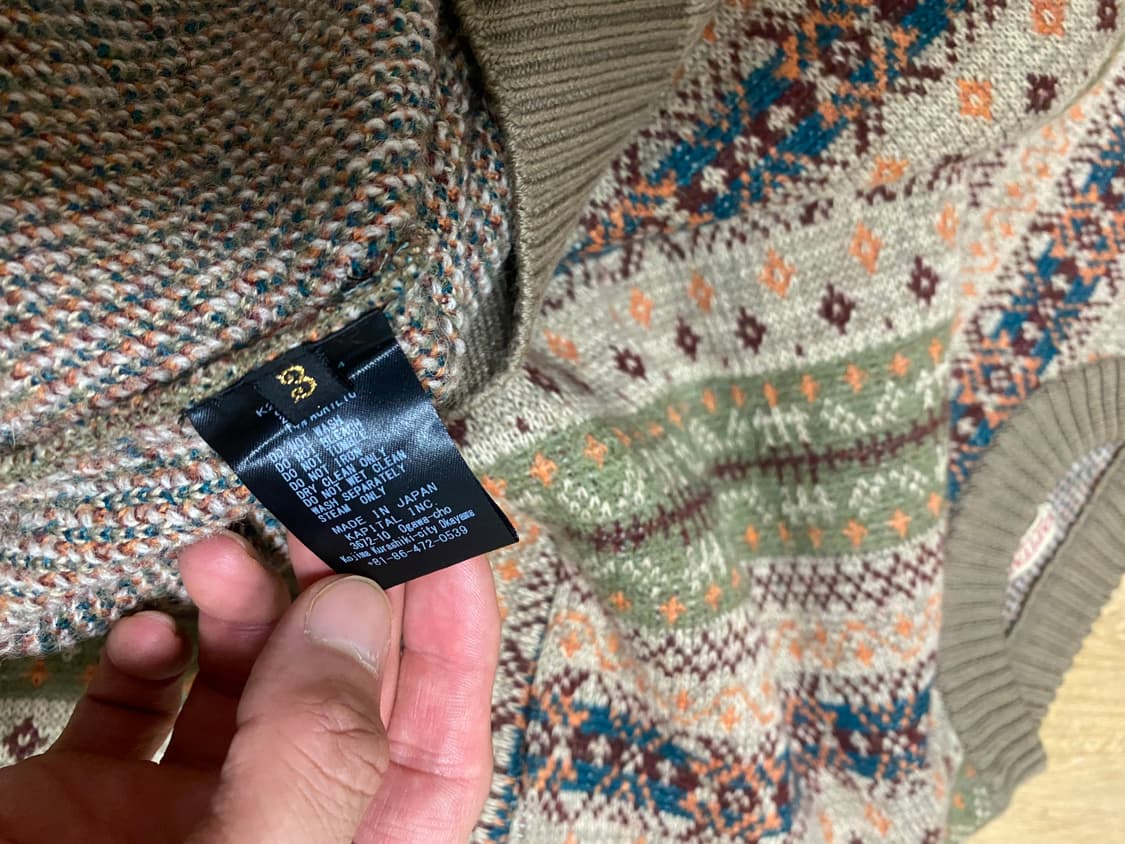 캐피탈 본니트 페어아일 상품이미지5