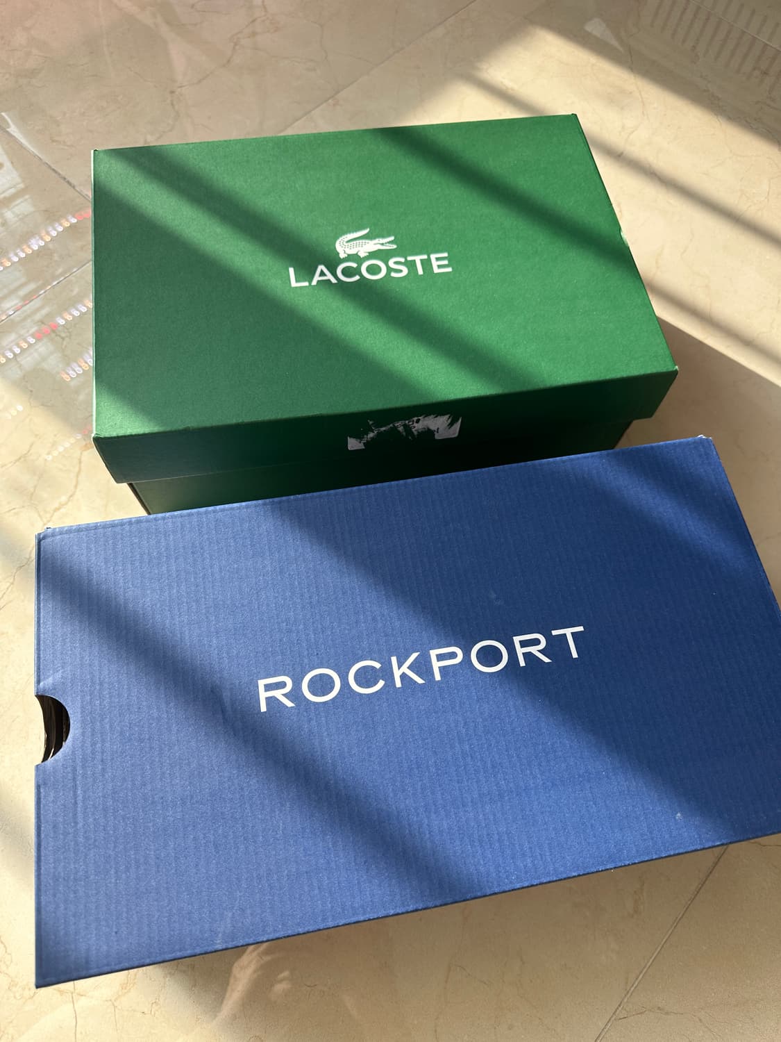 라코스테 화이트 스니커즈/ 락포트 블랙 스니커스 일괄 (270) 상품이미지1