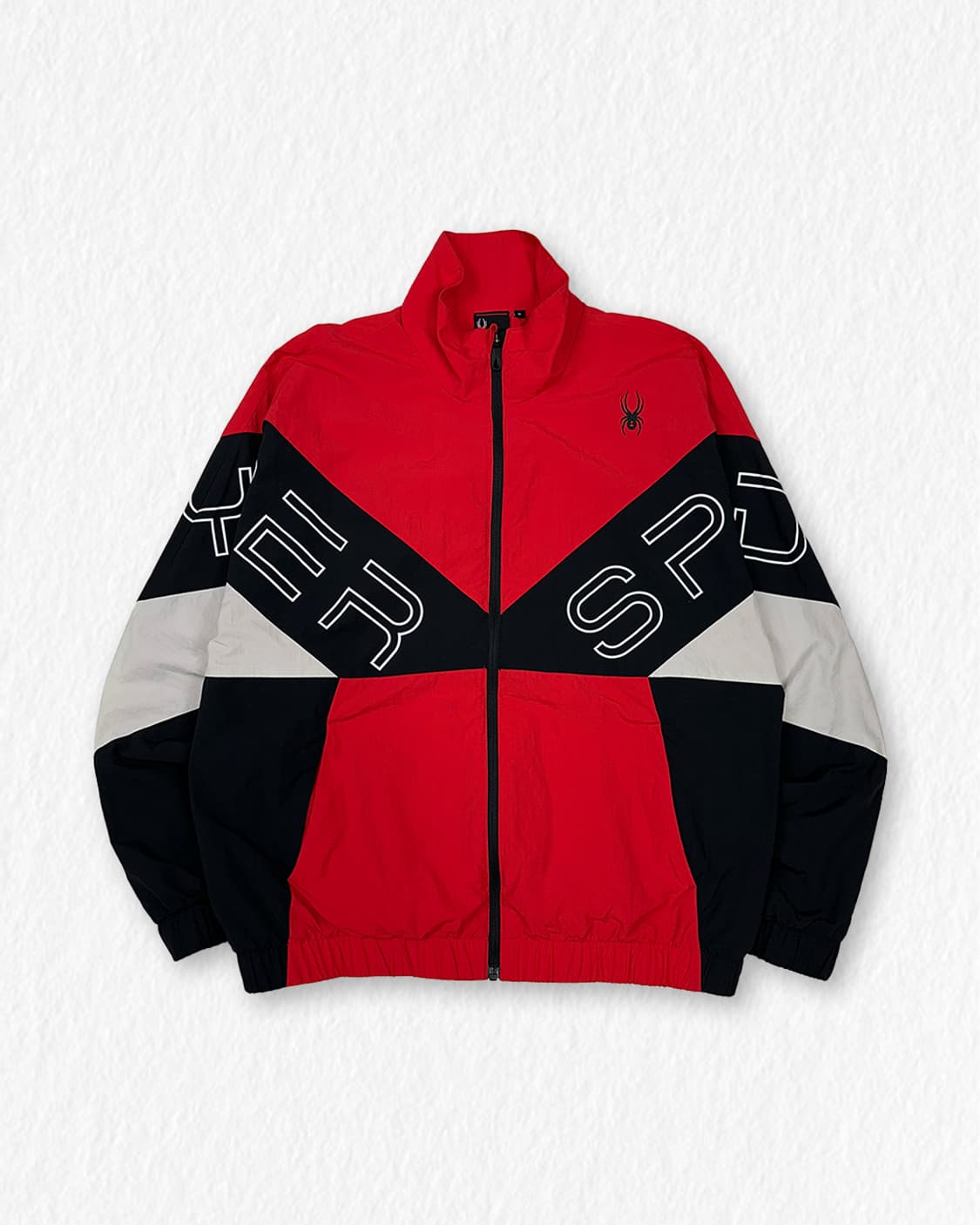 스파이더 배색 바람막이 상품이미지1