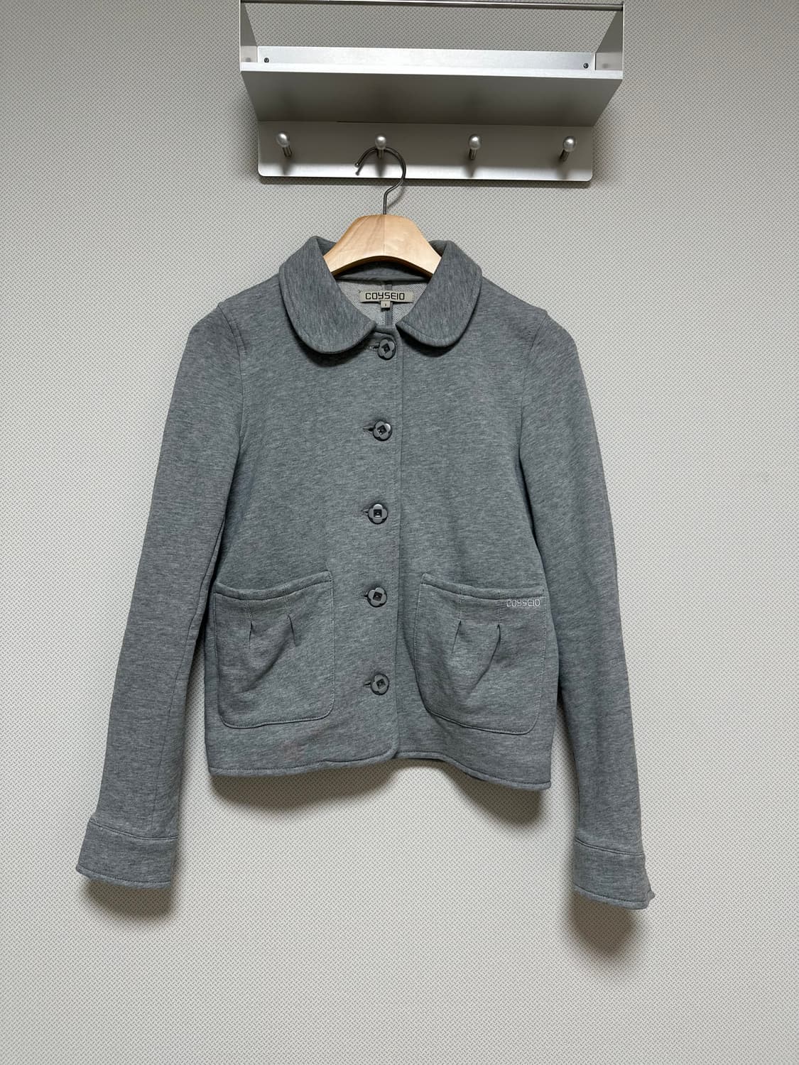 코이세이오 코지 스웻 멜란지 그레이 셋업  상품이미지1