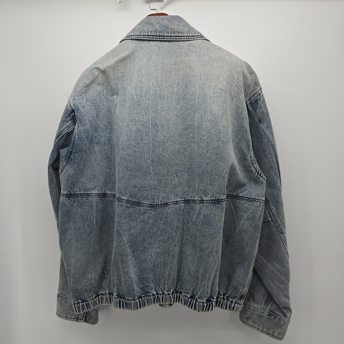 IL CORSO 데님 집업 자켓 0XL 오버핏 빈티지 데님자켓 상품이미지6