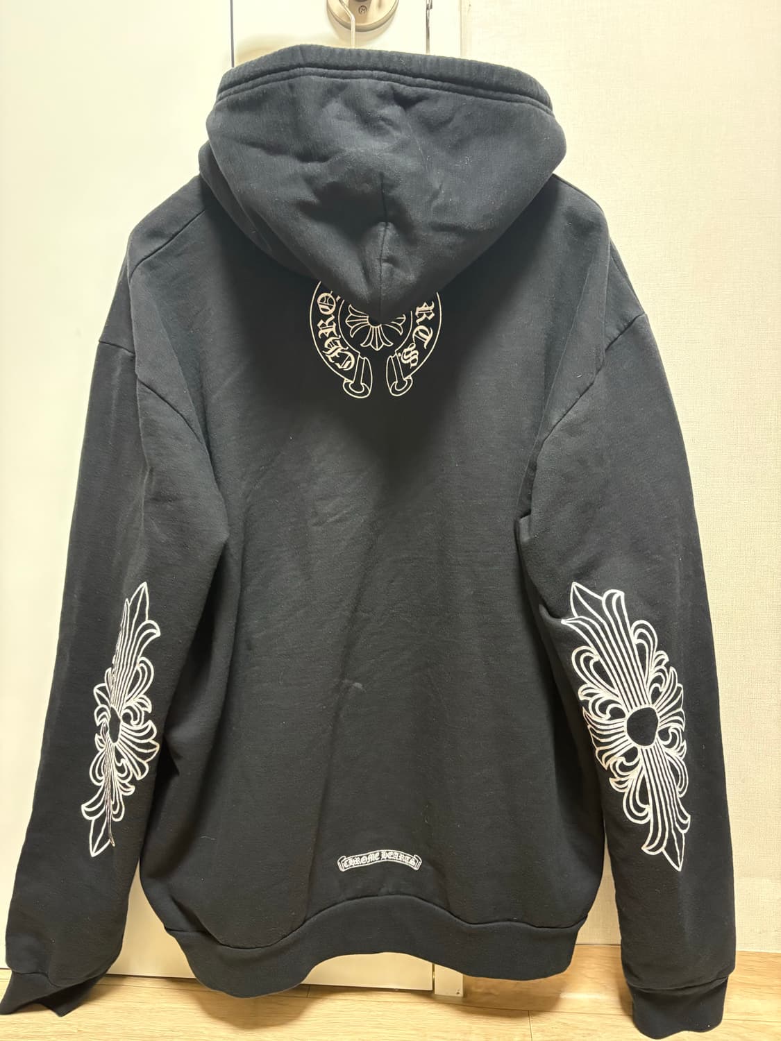 (정품, XL사이즈) 크롬하츠 티바로고 홀스슈 후드집업 상품이미지2