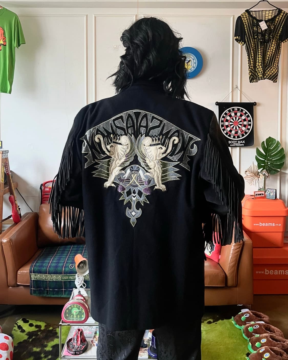 1980-90s KANSAI O2 Archive Fringe Jacket 상품이미지2