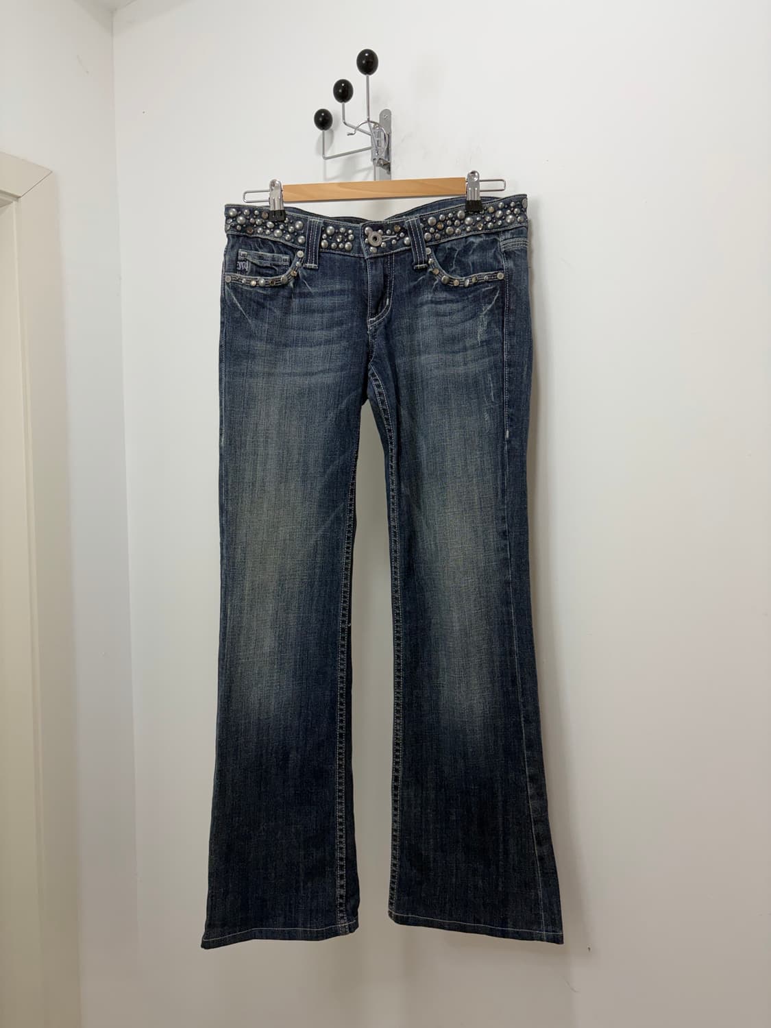 Miss Me 로우라이즈 펑크 데님 팬츠 상품이미지4