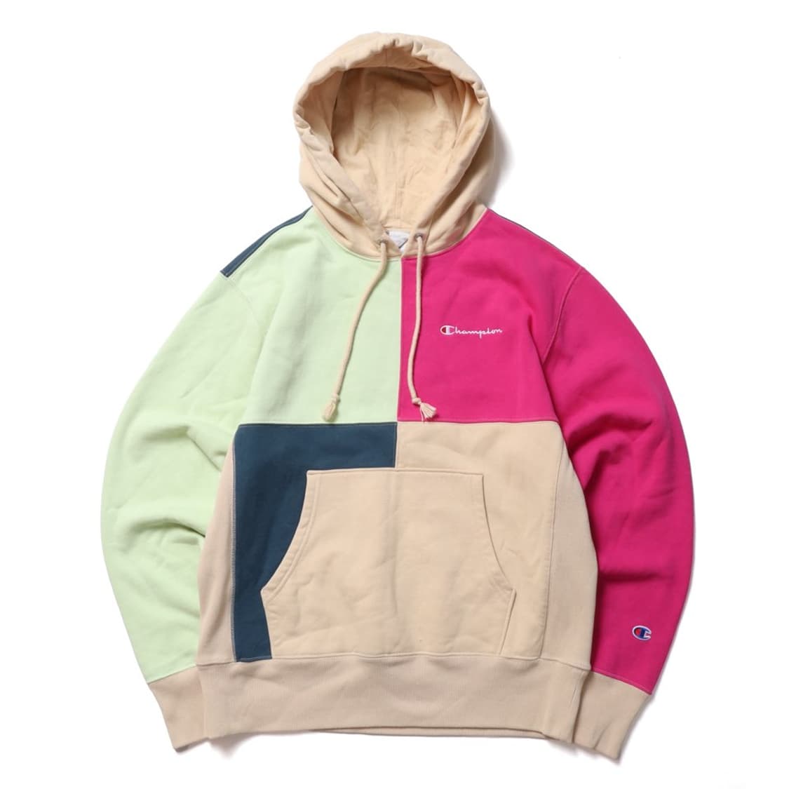 챔피온 Champion Patch Work Hoodie  상품이미지1