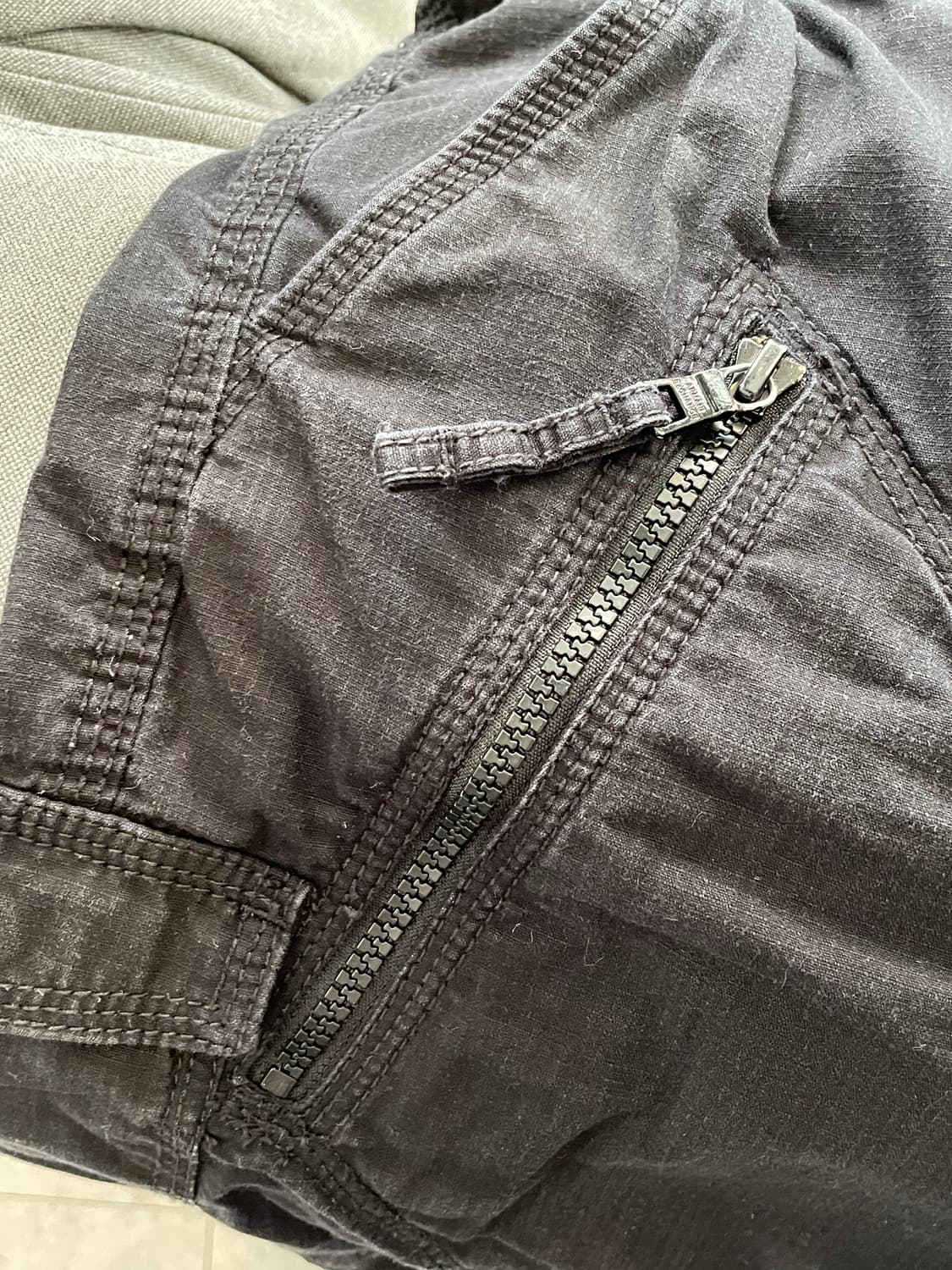 아르마니 익스체인지 블랙 카고 반바지 상품이미지4