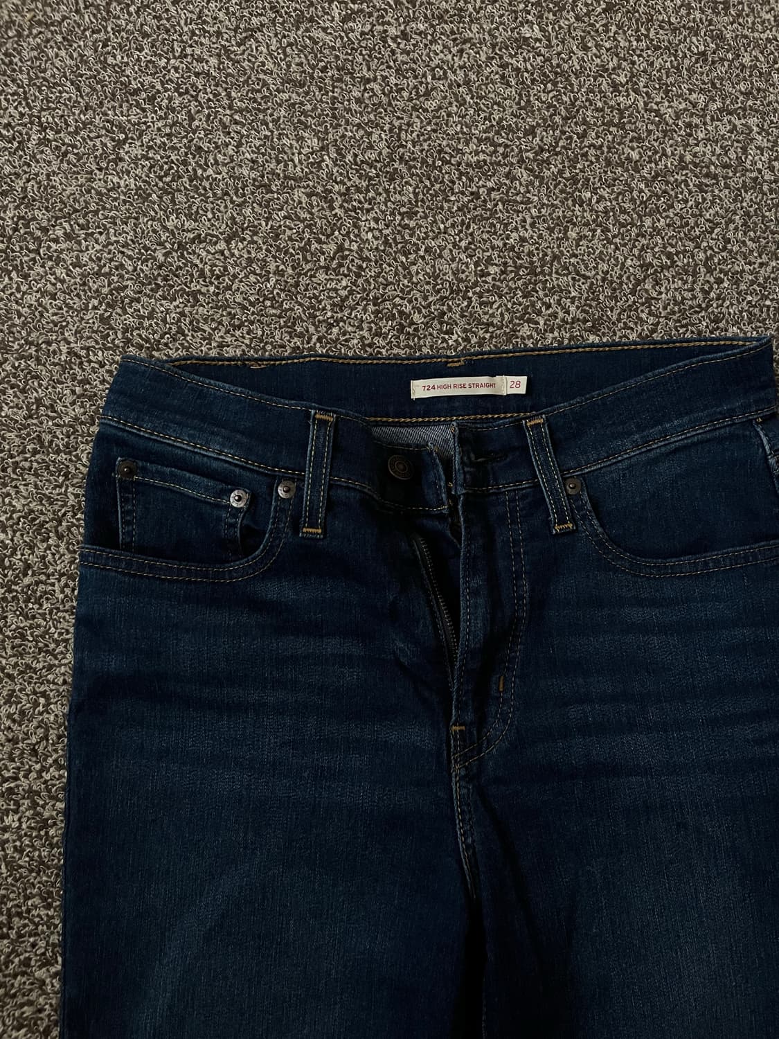 리바이스 724 high rise straight (28) 상품이미지1