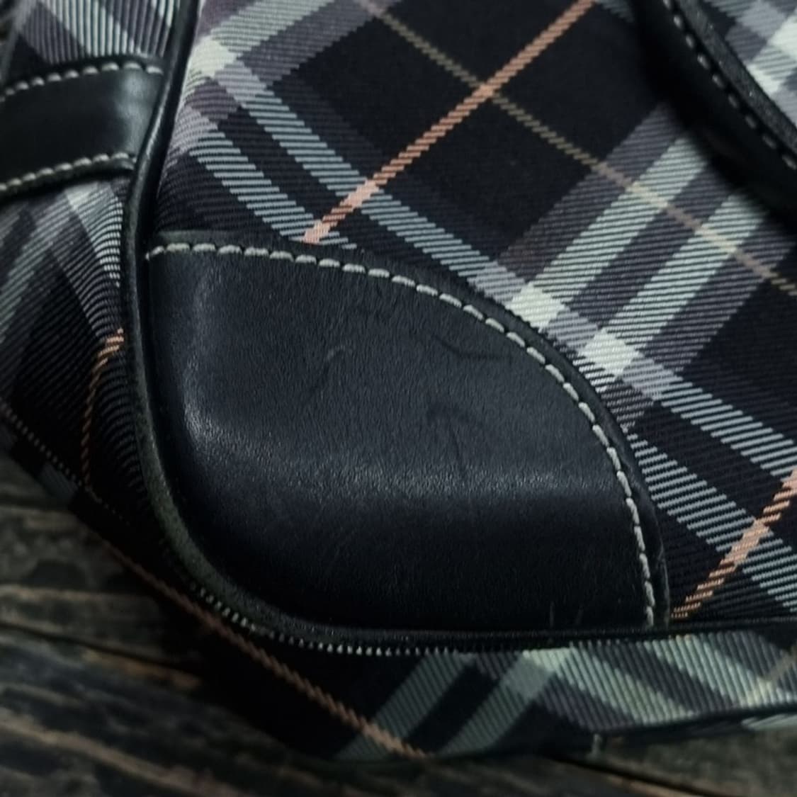 [버버리] 블루라벨 노바 체크 빈티지 토트백 P01492 상품이미지10
