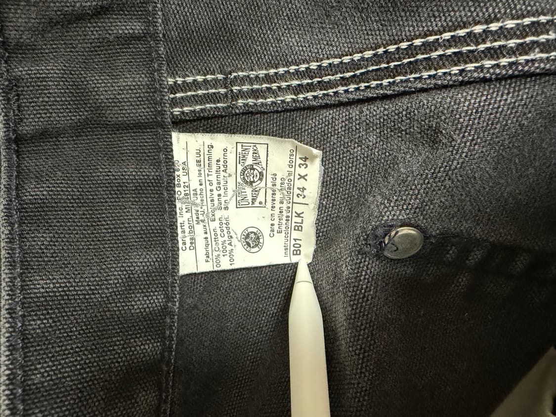 빈티지 칼하트 B01 BLK made in usa🇺🇸 상품이미지3