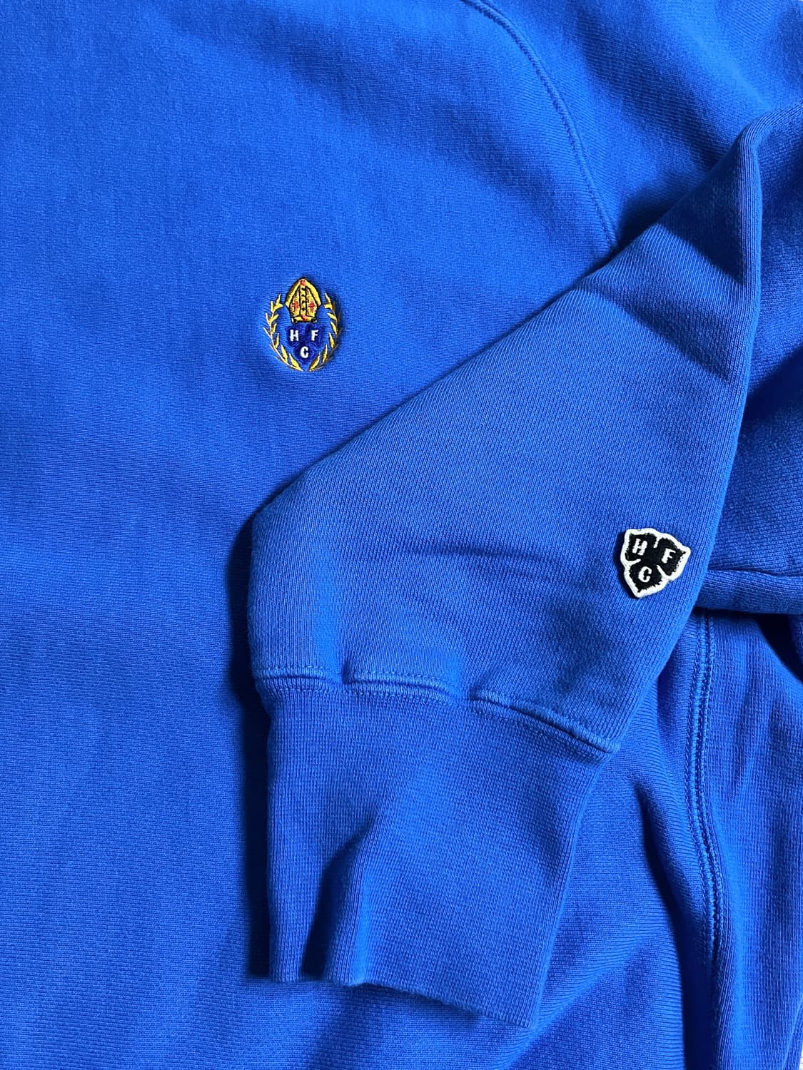 헤리티지 플로스 블루 스웻셔츠 M 상품이미지4