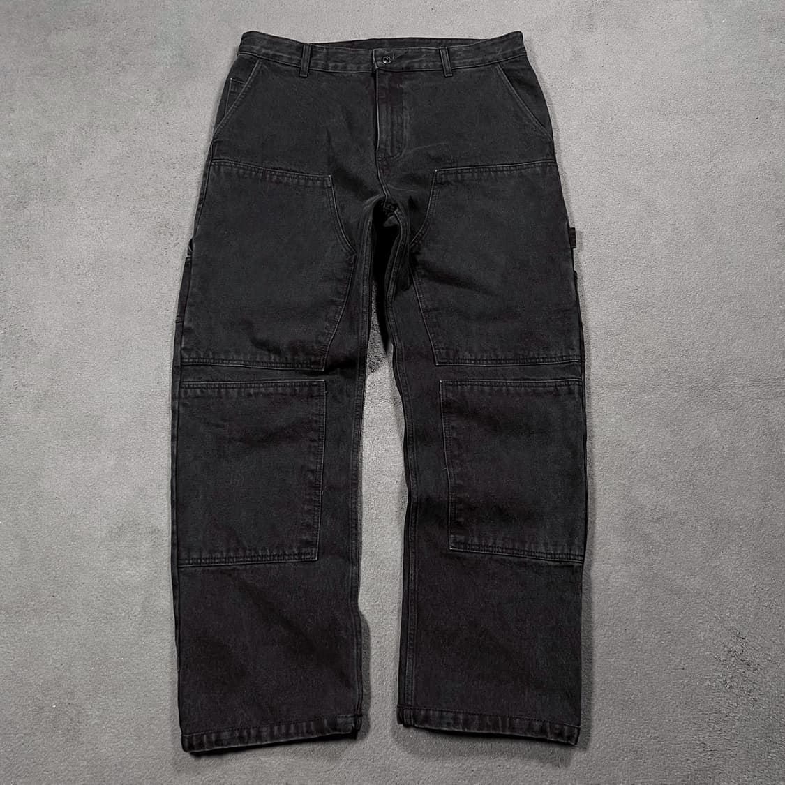 플라스틱 프로덕트 MPa 더블니 카펜터 데님팬츠 상품이미지1