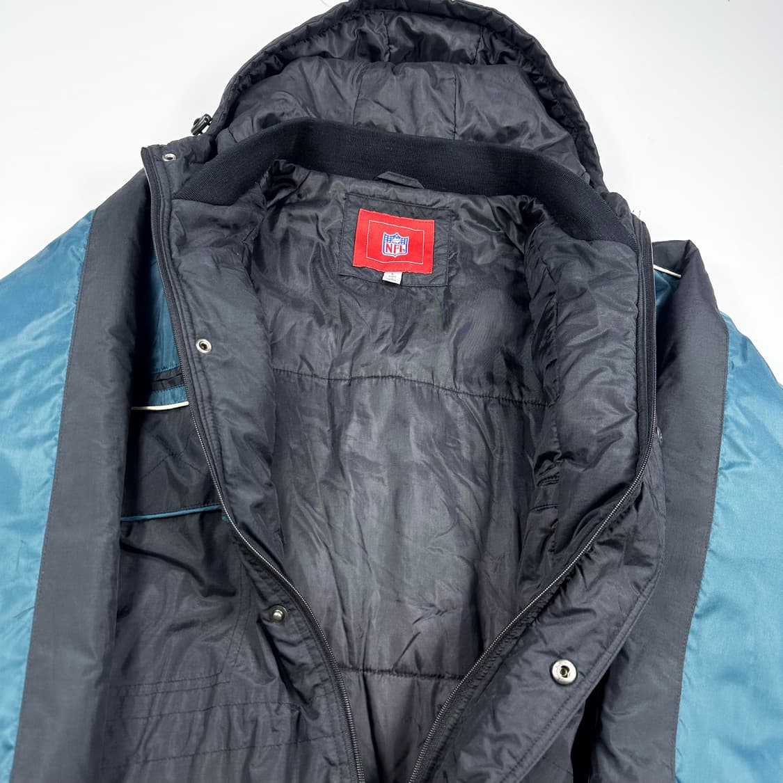 (실측XL) NFL 필라델피아 이글스 올드스쿨 오버핏 롱 점퍼 상품이미지6