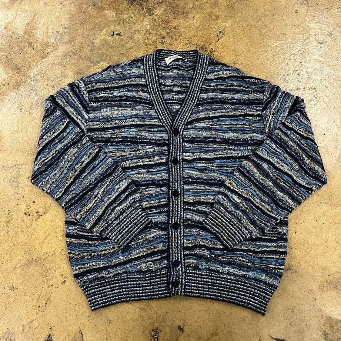 [정품] 미쏘니 스트라이프 패턴 가디건 b14 상품이미지2