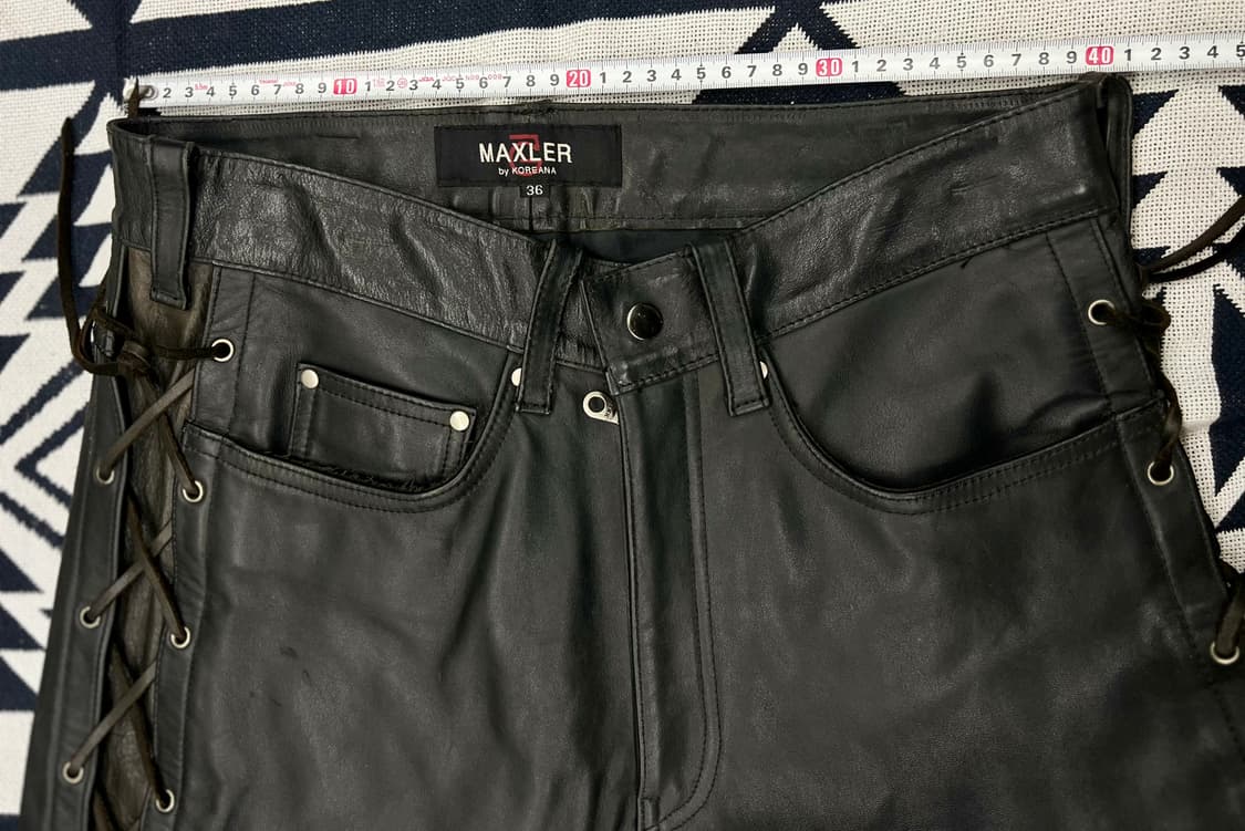 맥슬러 웨스턴 가죽바지  36 상품이미지9
