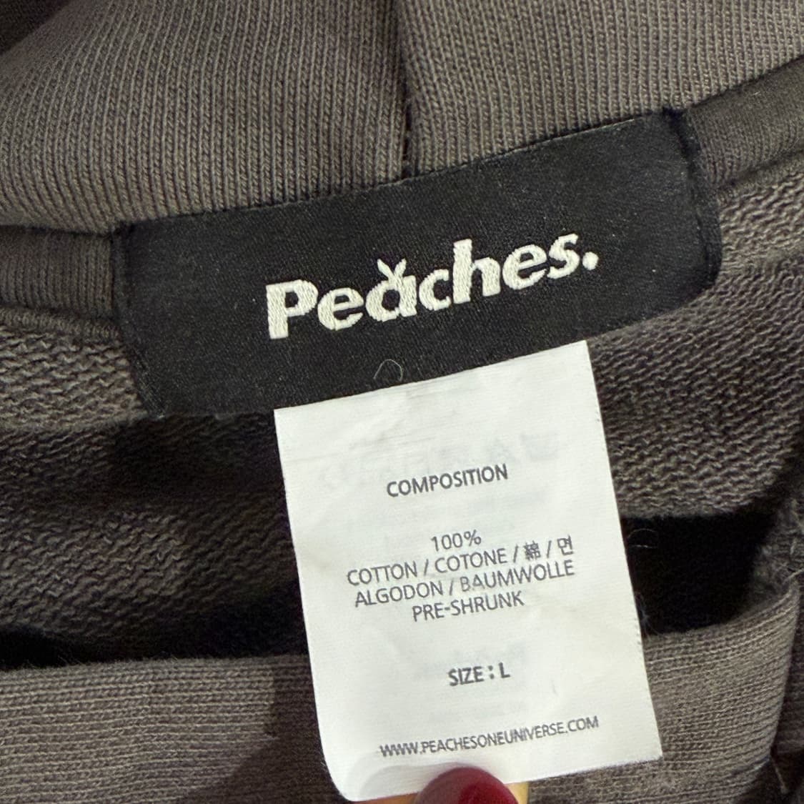 [L] 피치스 후드티 상품이미지5