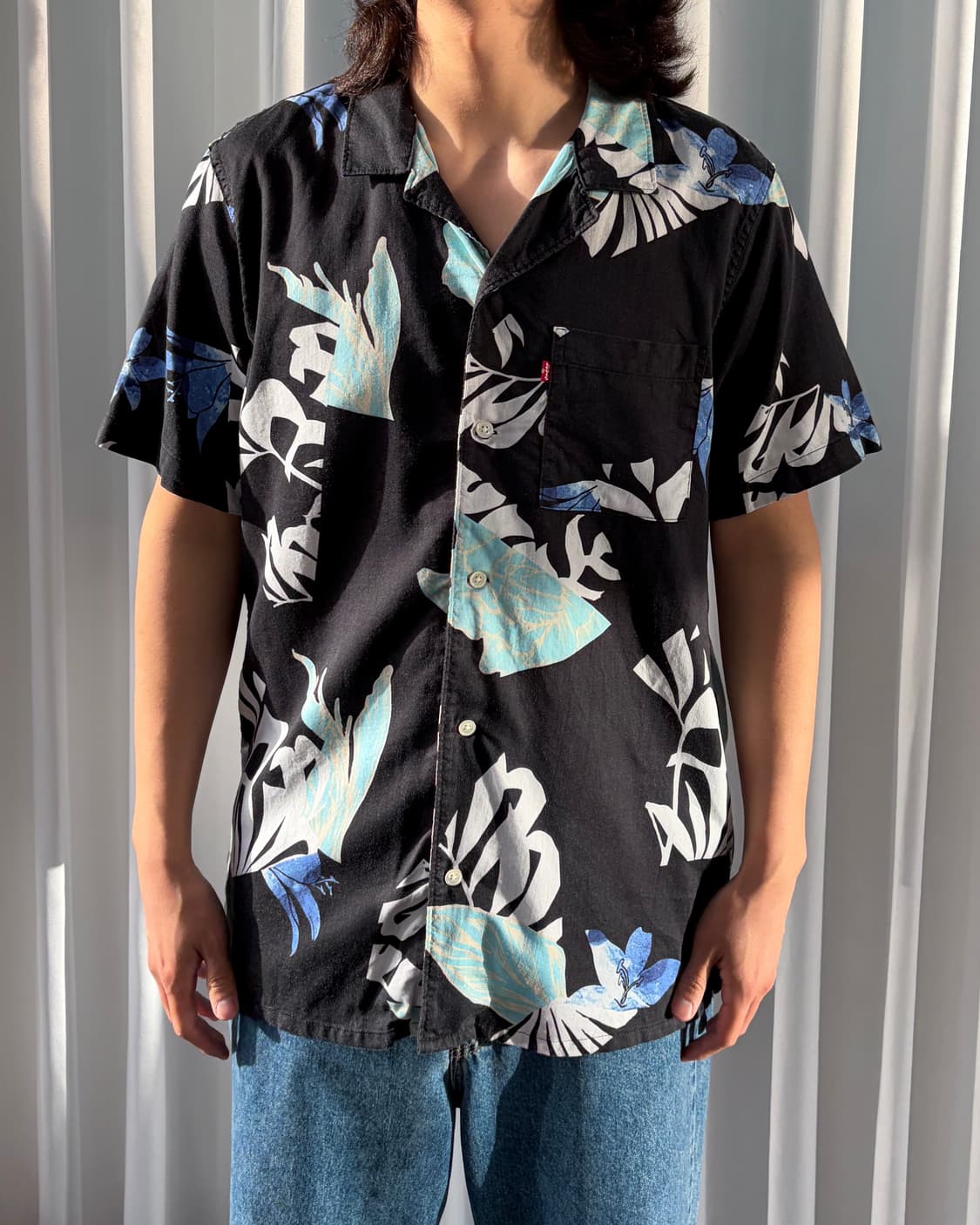 [M-L]리바이스 Levi's 하와이안 셔츠 상품이미지1