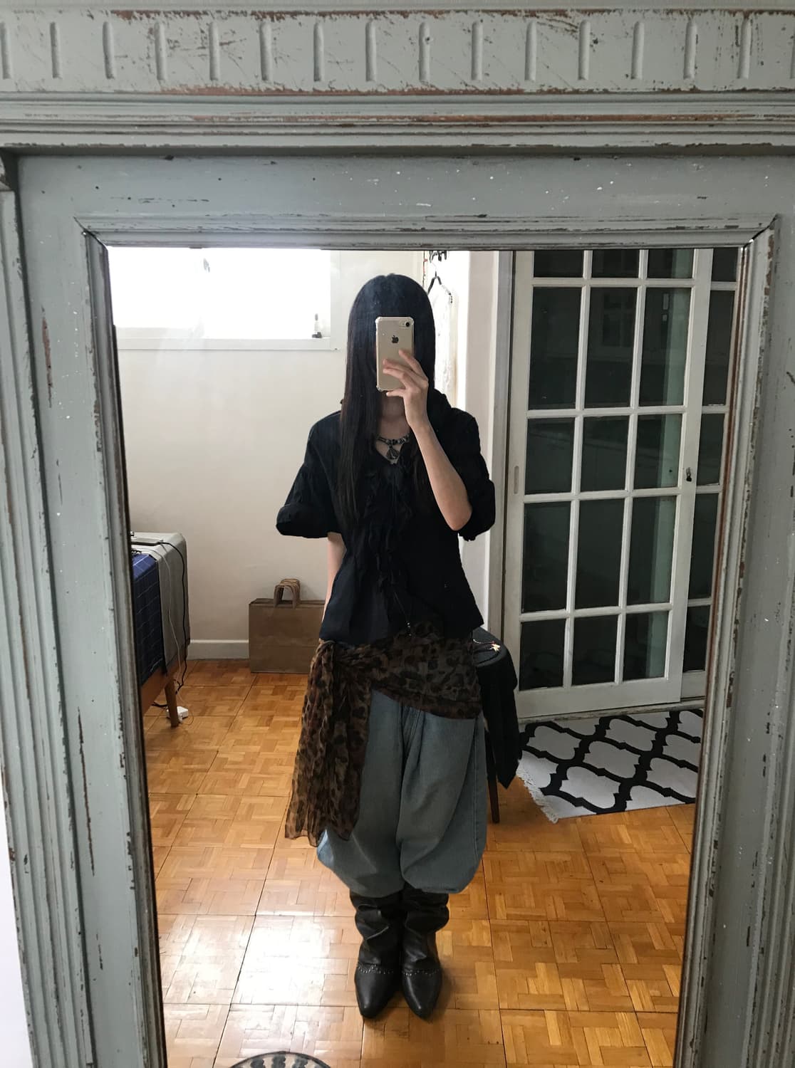 vintage frill zip-up 상품이미지6