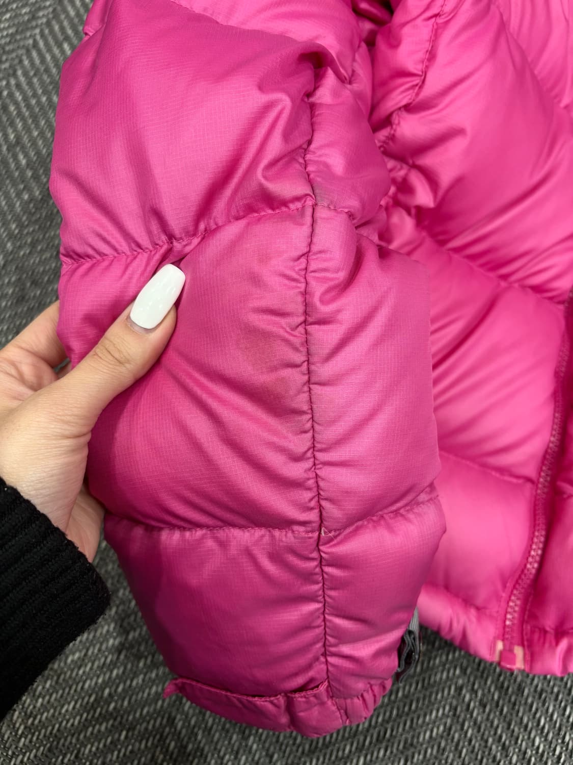 노스페이스 700 눕시 패딩 핑크 상품이미지5