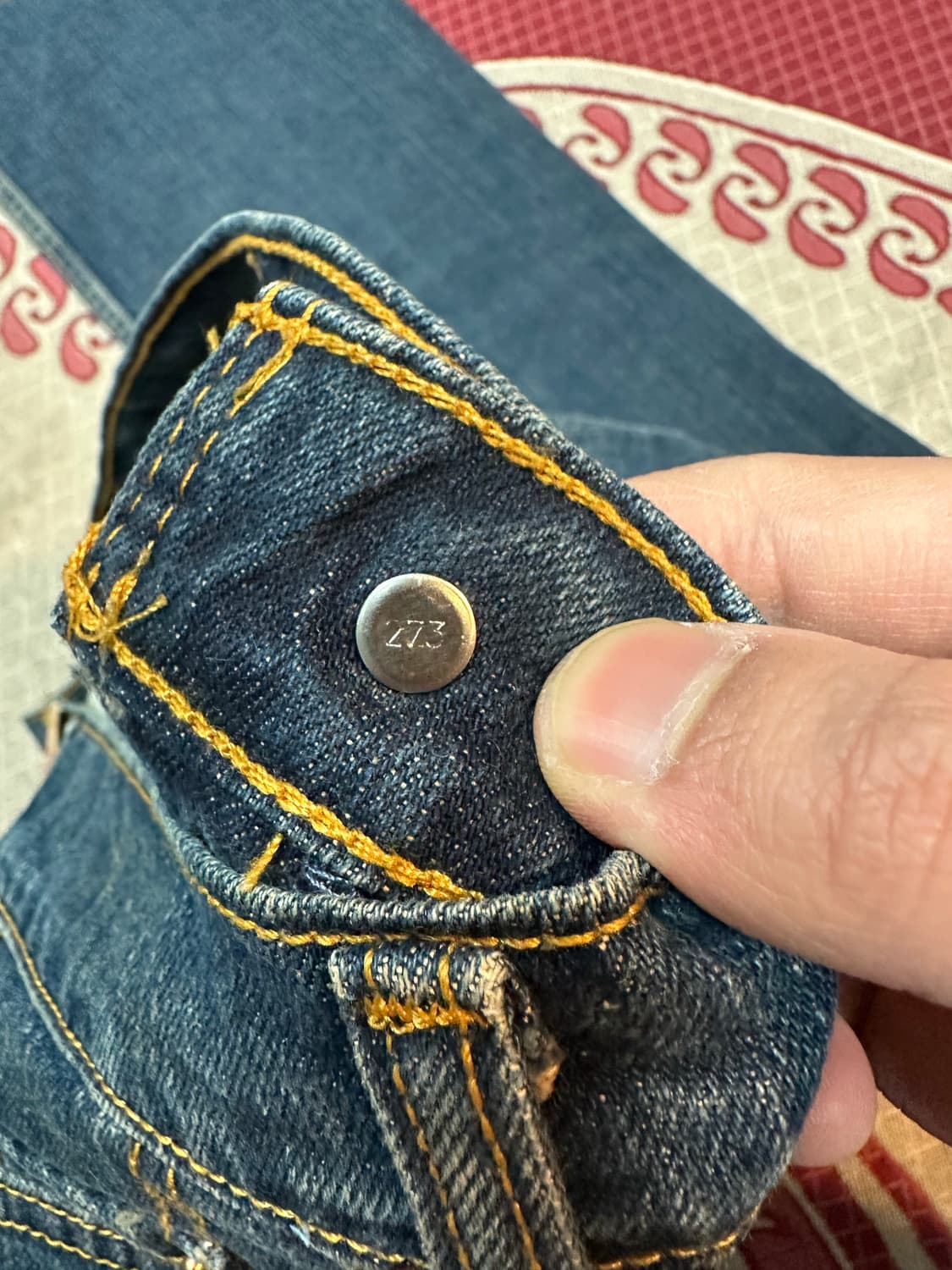 리바이스 518 부츠컷 블랭크탭 상품이미지8