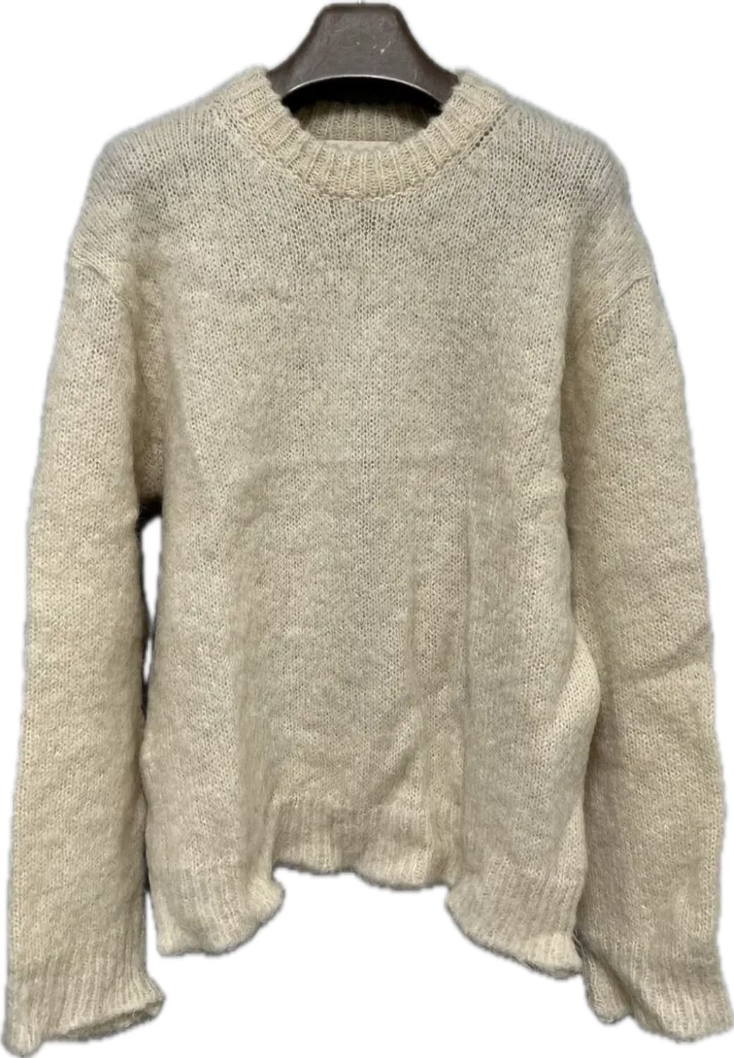[M]21FW STU Mohair Knit Cream STU OFFICE 상품이미지2