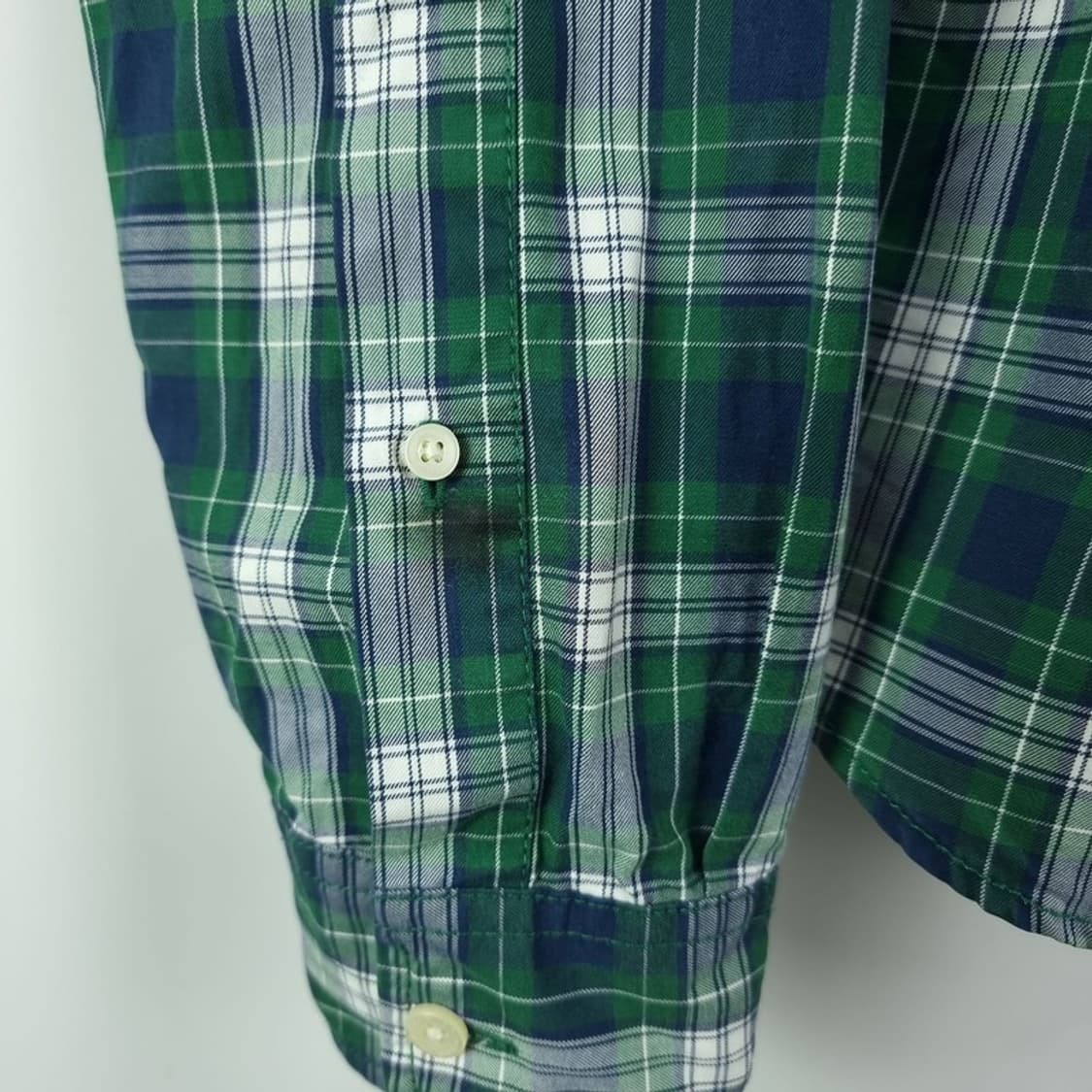 [아베크롬비] 로고 자수 체크 셔츠 M19376 상품이미지9