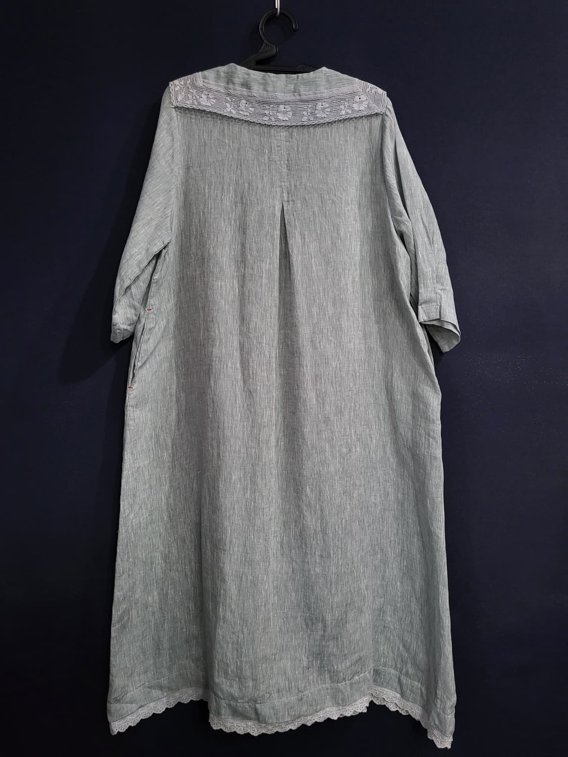 수윤 I CAN 카라 레이스 마 롱원피스 상품이미지5